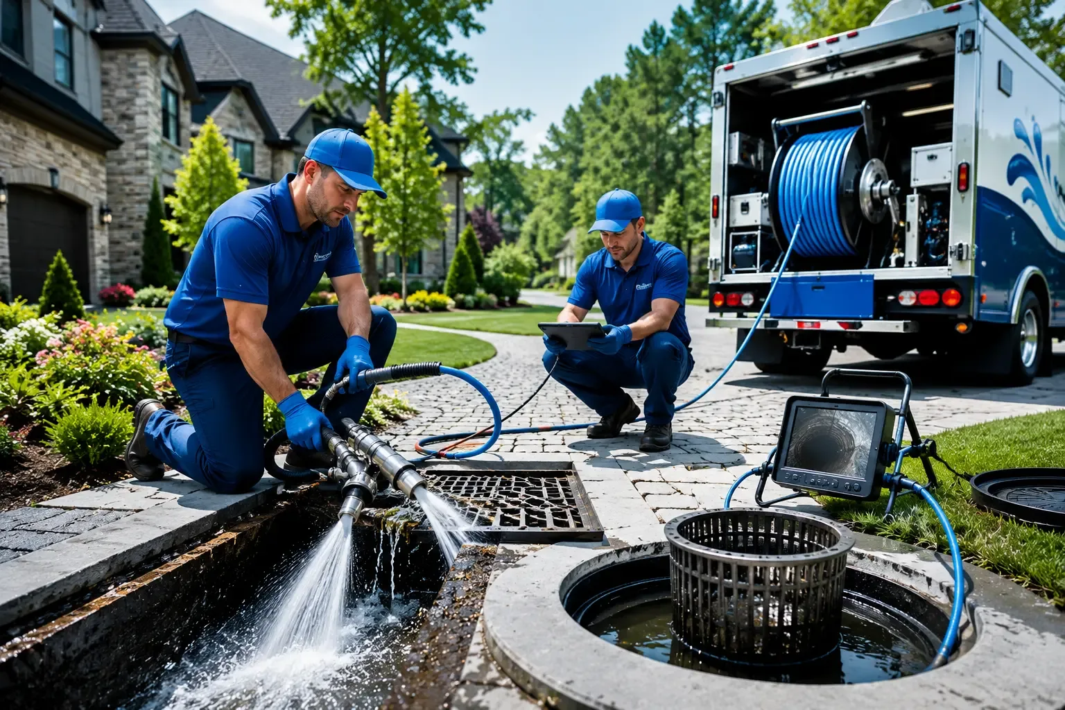 Local outdoor drain cleaning professionals in Johnstown, OH
