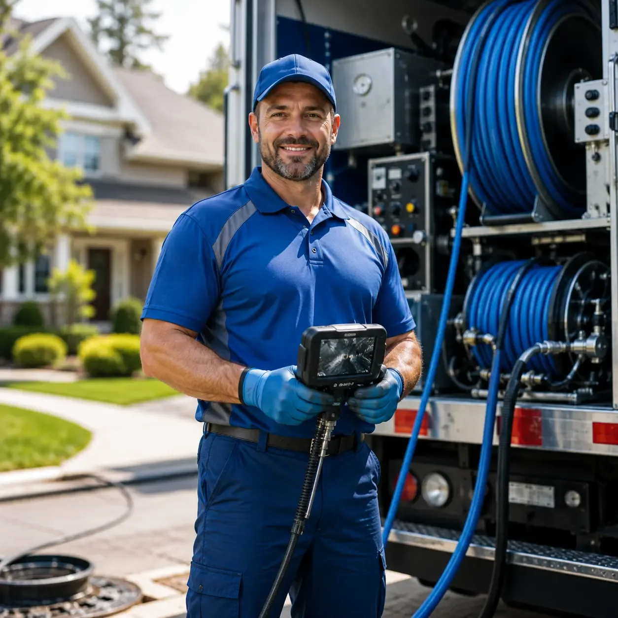Local outdoor drain cleaning specialists in Johnstown, OH
